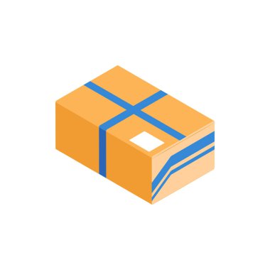 Karton Paket Kutusu Kompozisyonu