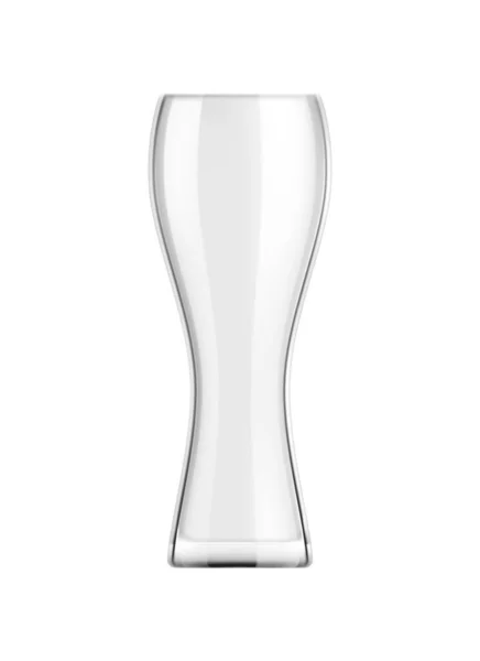 Empty Beer Glass Composition — Stock Vector