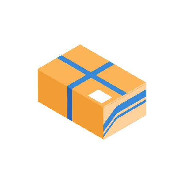 Kartonnen doos samenstelling — Stockvector