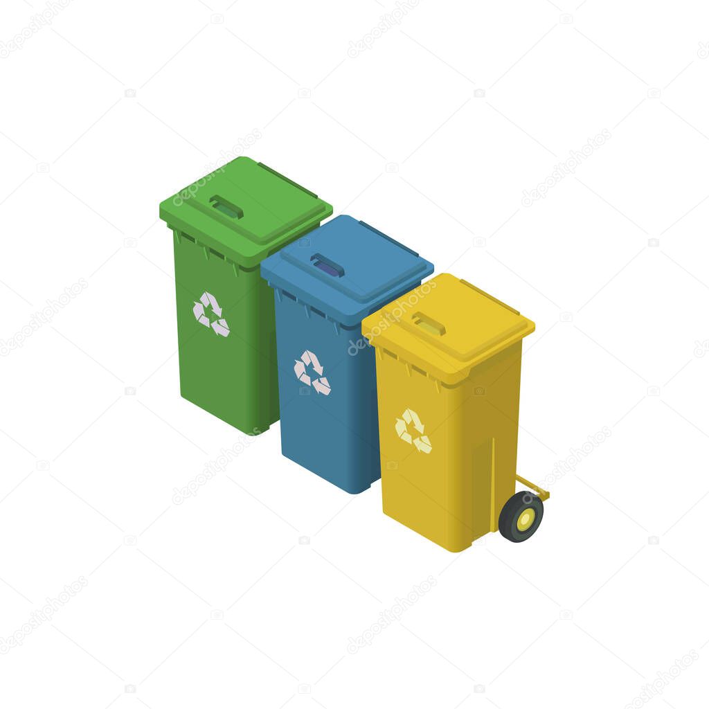 Eco Friendly Recycling Vector Illustration
