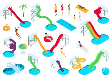 Aqua Park Isometric Bestesi