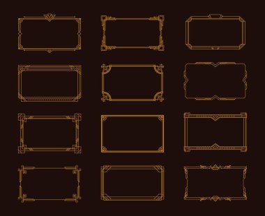 Art Deco Çerçeve Ayarları