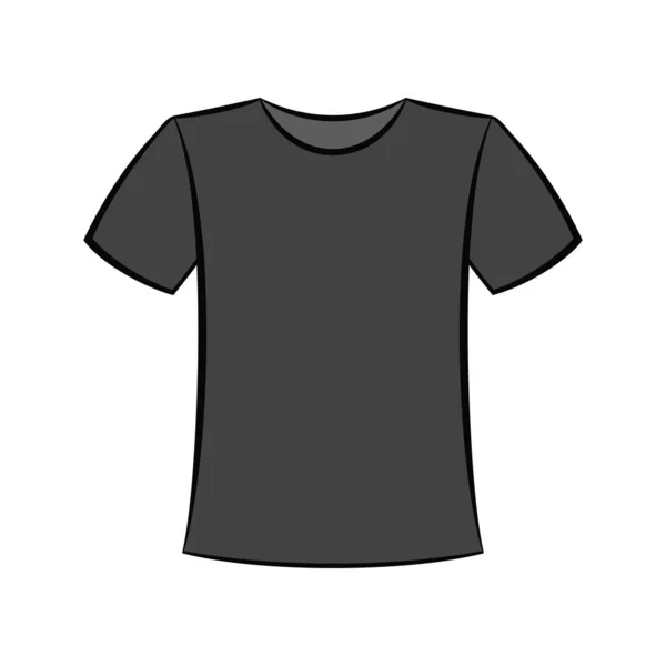 Camiseta Flat Illustration — Vector de stock