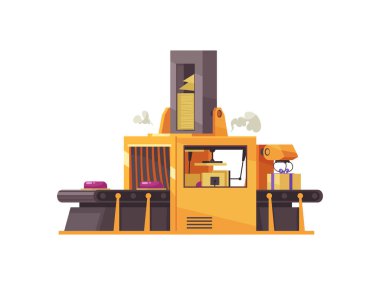 Robotik Taşıyıcı İllüstrasyonu
