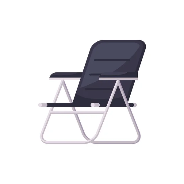 Camping Chair Illustration — Stock Vector