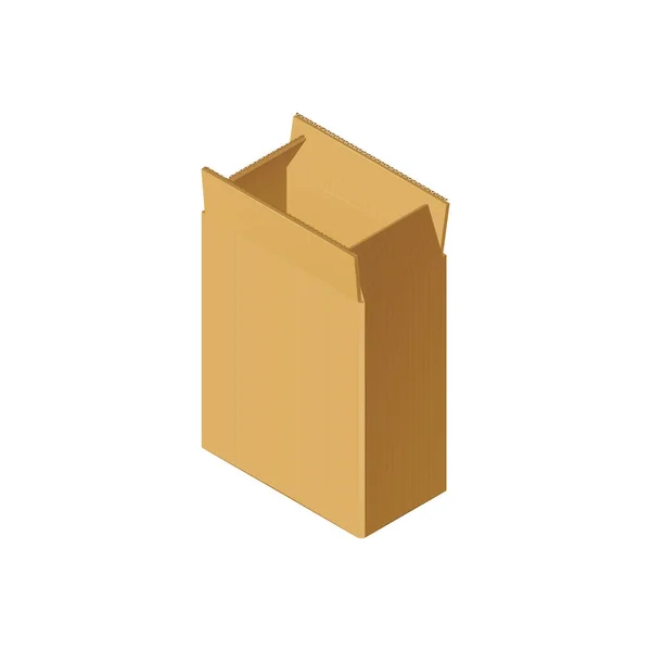 Verpackung Box Icon — Stockvektor