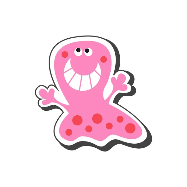 Funny Monster Icon — Stock Vector