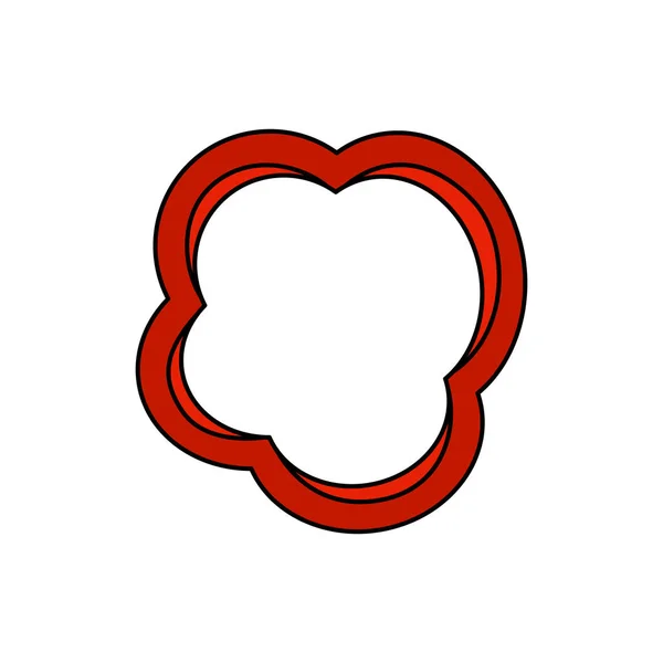 Icono de rebanada de pimienta — Archivo Imágenes Vectoriales