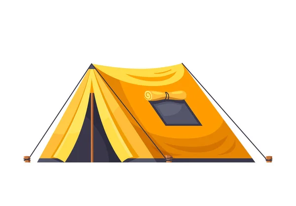 Cartoon Tent Illustratie — Stockvector