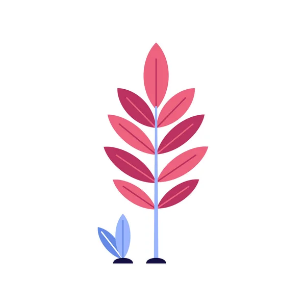 Plochá ikona rostliny — Stockový vektor
