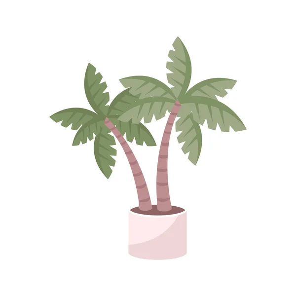 Плоская пальмовая икона — стоковый вектор