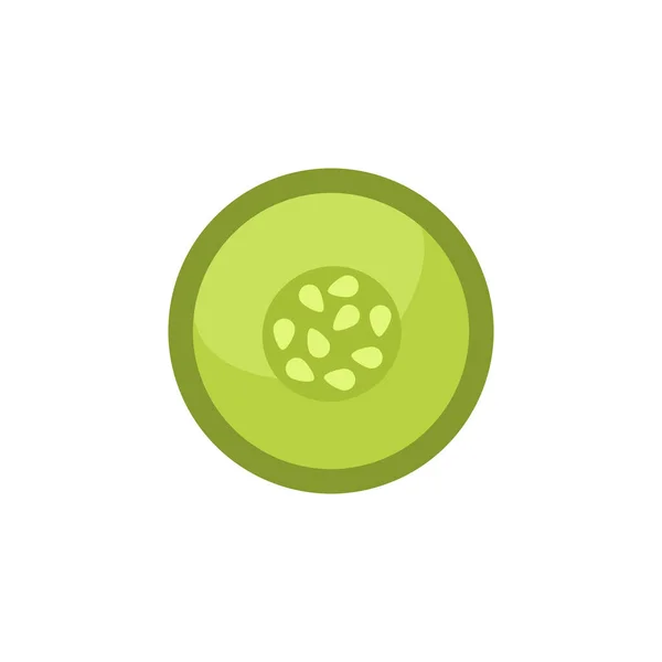 Cucumber Flat Icon — Stock Vector