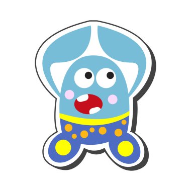 Çizgi Film Canavarı Çizimi