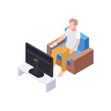 Ev TV Kompozisyonu İzleniyor