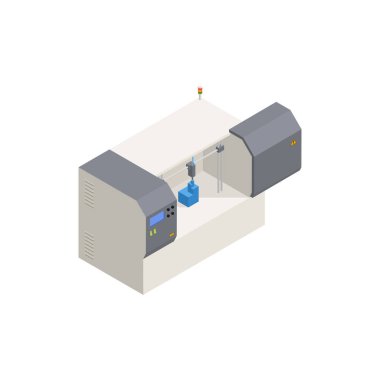 3 Boyutlu Yazıcı Isometric Bileşimi