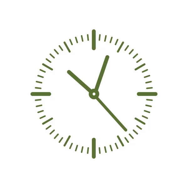 Reloj Icono simple — Vector de stock