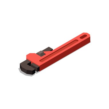 Tesisatçılar Isometric Kompozisyon Anahtarı