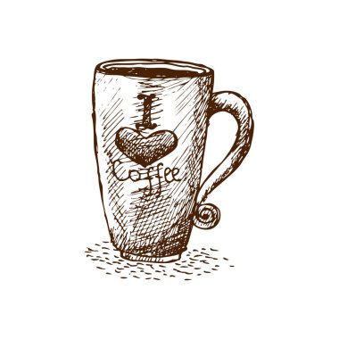 Doodle Kahve Kupası