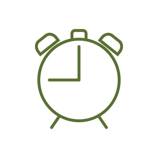 Icono del reloj despertador — Vector de stock