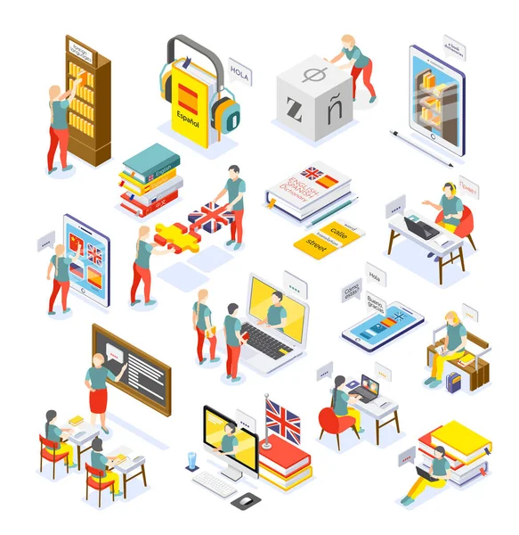 Dil Kursları Isometric Ayarları