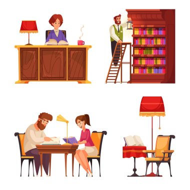 Eski Kütüphane Kitabı Kompozisyonu