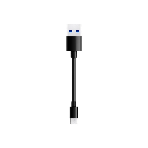 Composición del adaptador micro USB — Vector de stock