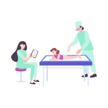 Tablo Tıbbi Kontrol Kompozisyonu