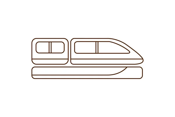 Train Cabin Icon — Stock Vector