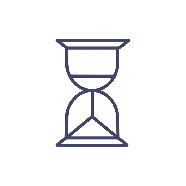 Ikona zegara z piaskiem — Wektor stockowy