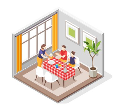 Paskalya Ailesi Isometric Bestesi