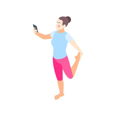 Telefon Kompozisyonu ile Fitness