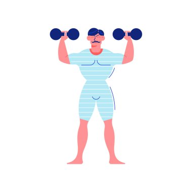 Circus Funfair Strongman Kompozisyonu