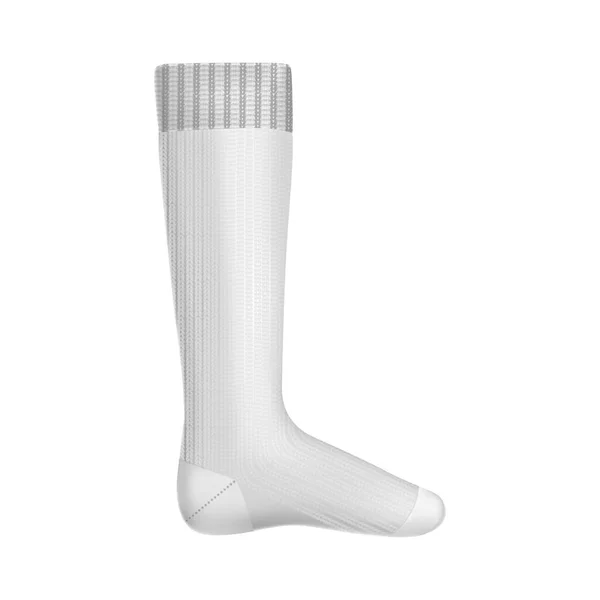 Long Sock Ρεαλιστική Σύνθεση — Διανυσματικό Αρχείο