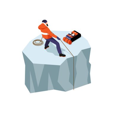 Bağlanan Isometric Simgesi