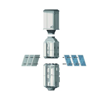 Çizgi film Uzay İstasyonu