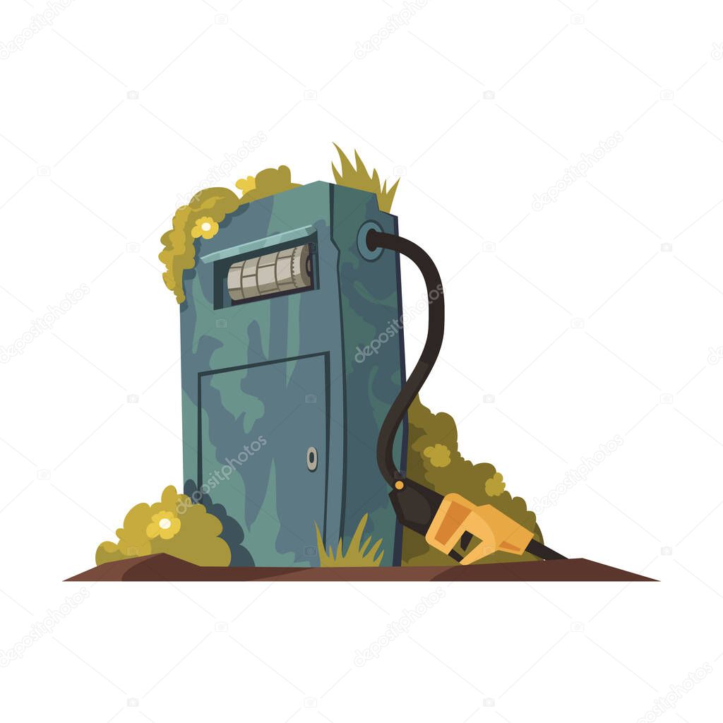 Gasoline Pump Illustration