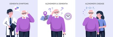 Dementia Alzheimer Design Concept