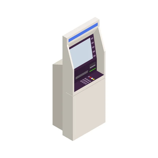 Atm Interface Illustration — Archivo Imágenes Vectoriales