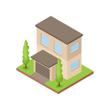 Isometric House Simgesi