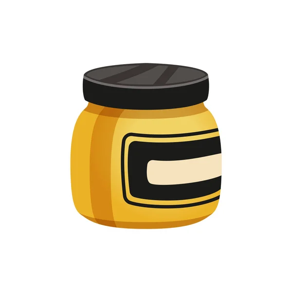 Honey Can Food Composition — 스톡 벡터
