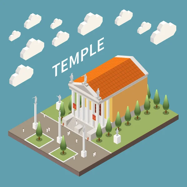 Roman Empire Concept Illustration — Vector de stoc