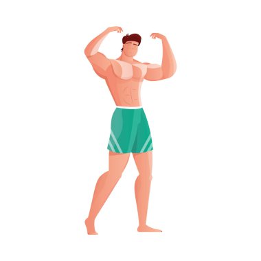 Kas Erkek Vücut Geliştirici Bileşimi