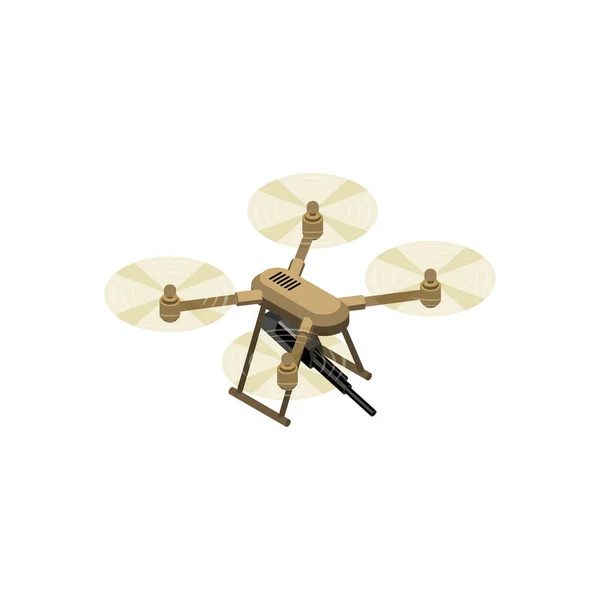 Drone Isometric Icon — Stock Vector