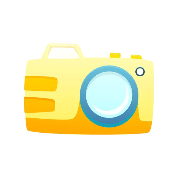 Lapos kamera ikon — Stock Vector