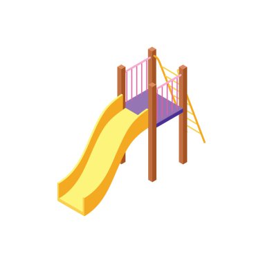 Isometric Slayt Simgesi