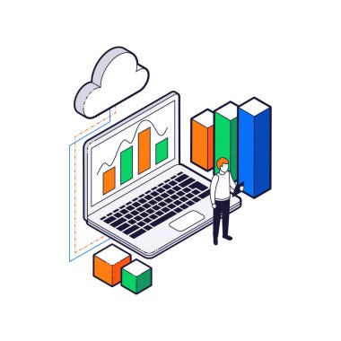 Büyük Veri Analizi Simgesi