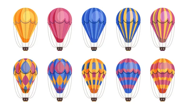 Sada vzduchových balónů — Stockový vektor
