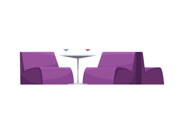 Bar Furniture Icon — Stok Vektör