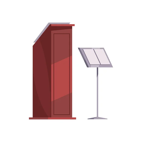 Conductor Furniture Icon — Stok Vektör