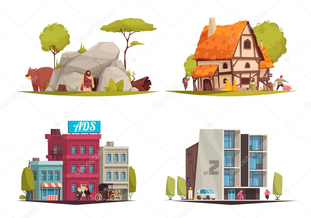 Housing Evolution Architecture Set